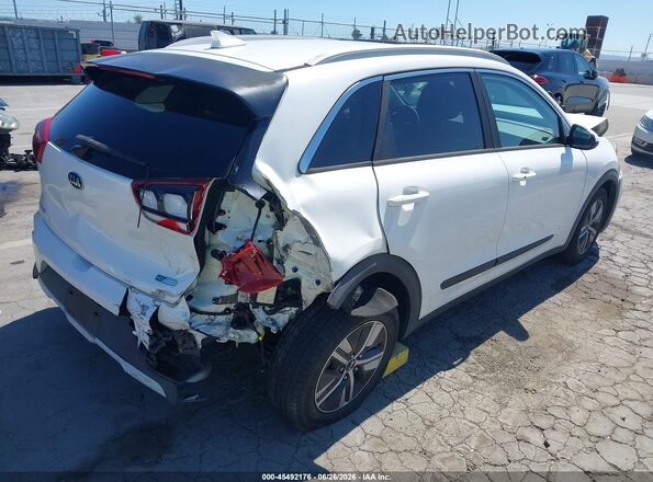 KNDCB3LC6M5487972 2021 KIA NIRO Белый Задняя правая четверть