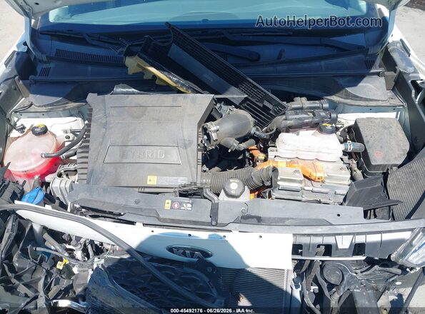 KNDCB3LC6M5487972 2021 KIA NIRO Белый Вид сзади