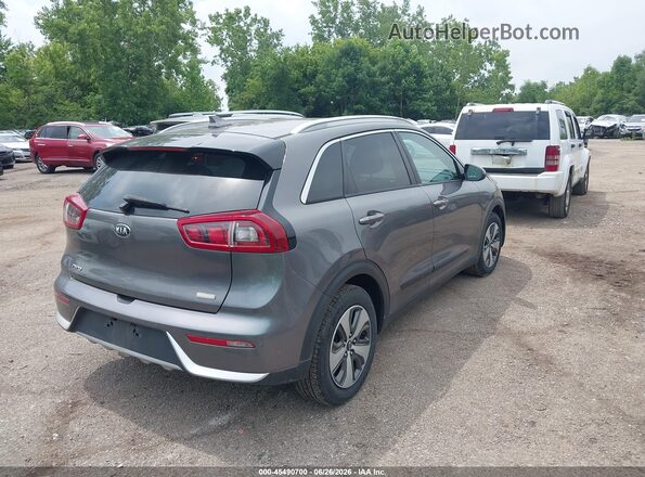 KNDCB3LC7H5047538 2017 KIA NIRO Gray Հետևի աջ