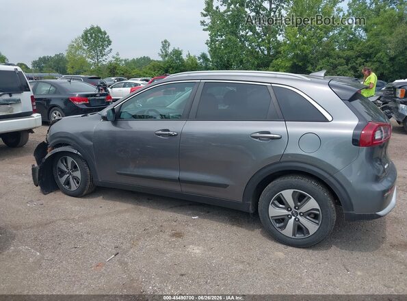 KNDCB3LC7H5047538 2017 KIA NIRO Gray Սալոնի 360 աստիճան տեսք