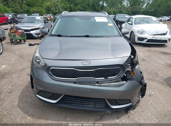 KNDCB3LC7H5047538 2017 KIA NIRO Gray Սարքավորումների վահանակի տեսք