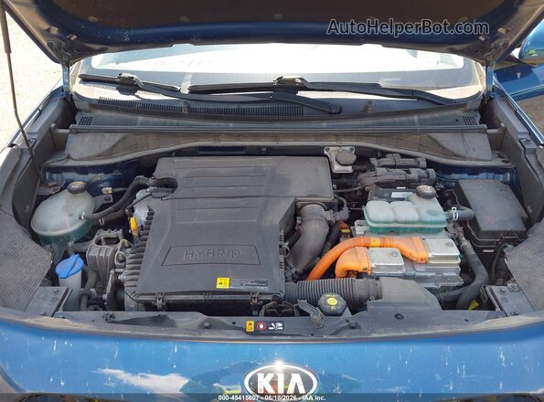 KNDCB3LC7L5422417 2020 KIA NIRO Синий Вид сзади