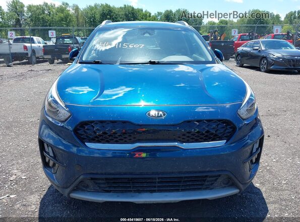 KNDCB3LC7L5422417 2020 KIA NIRO Синий Вид щитка приборов