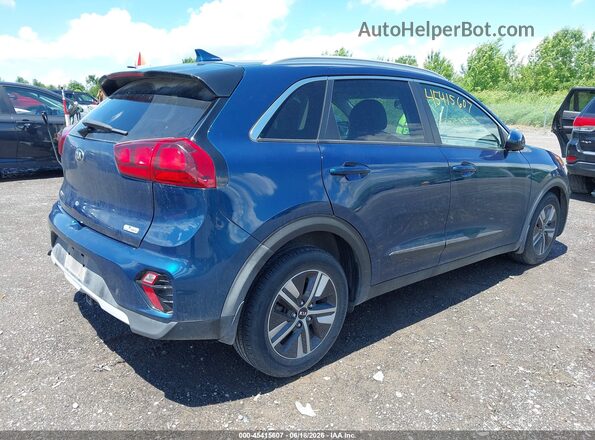 KNDCB3LC7L5422417 2020 KIA NIRO Синий Задняя правая четверть