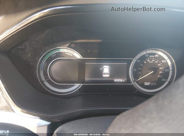 KNDCB3LC7M5471134 2021 KIA NIRO Blue უკანა სავარძლების ხედი