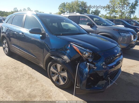 KNDCB3LC7M5471134 2021 KIA NIRO Blue წინა ხედი