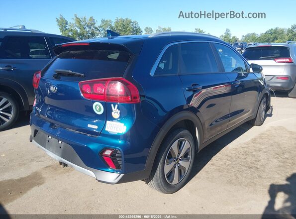 KNDCB3LC7M5471134 2021 KIA NIRO Blue უკანა მარჯვენა