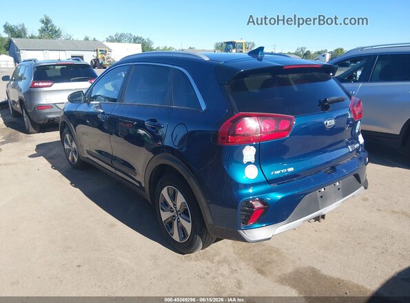 KNDCB3LC7M5471134 2021 KIA NIRO Blue უკანა მარცხენა