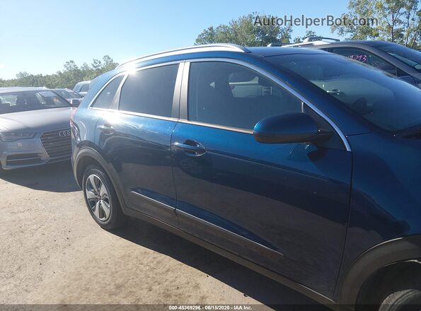 KNDCB3LC7M5471134 2021 KIA NIRO Blue უკანა სალონის ხედი