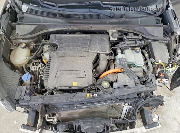 KNDCB3LC8H5068396 2017 KIA NIRO Gray 