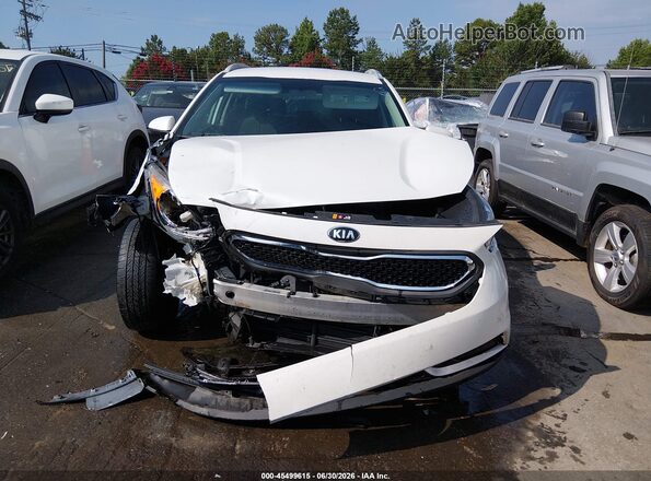KNDCB3LC8J5190200 2018 KIA NIRO White Vista del cuadro de instrumentos