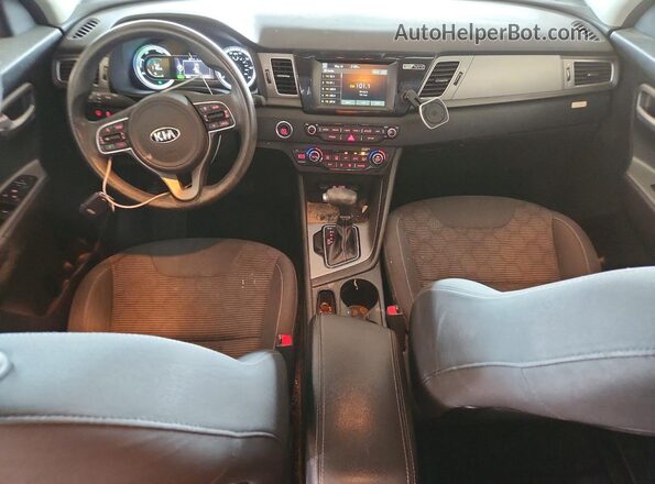 KNDCB3LC8K5266032 2019 KIA NIRO Black Widok deski rozdzielczej