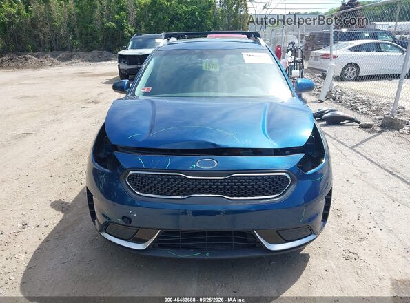 KNDCB3LC8K5351128 2019 KIA NIRO Синий Вид щитка приборов