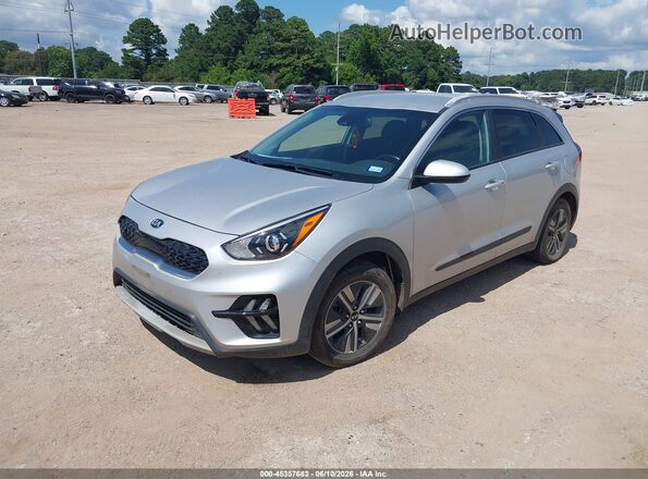 KNDCB3LC8M5463771 2021 KIA NIRO Silver Передня ліва чверть