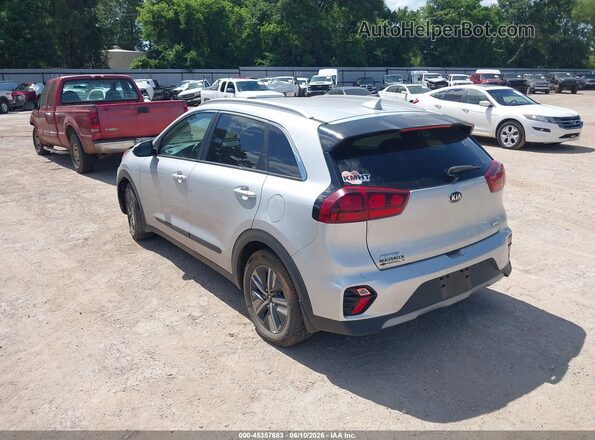 KNDCB3LC8M5463771 2021 KIA NIRO Silver Задня ліва чверть