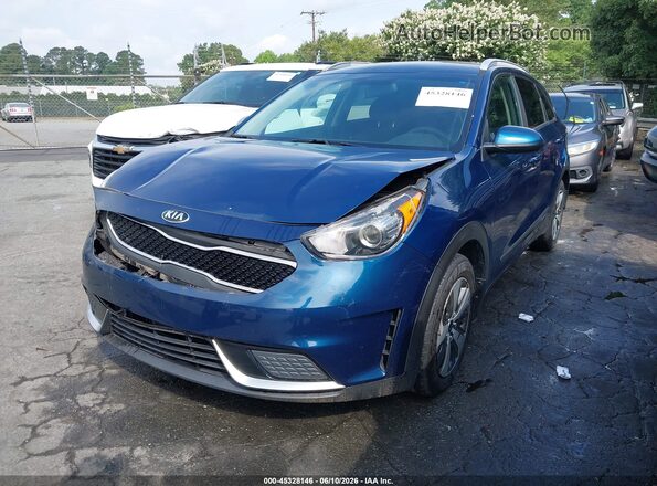 KNDCB3LC9K5242225 2019 KIA NIRO Dark Blue Przód lewy