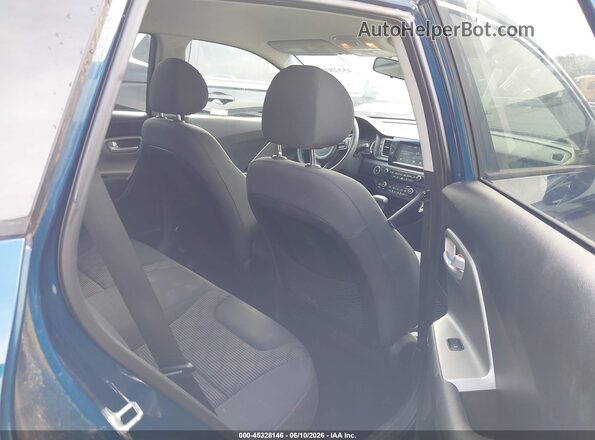 KNDCB3LC9K5242225 2019 KIA NIRO Dark Blue Widok naklejki z numerem VIN