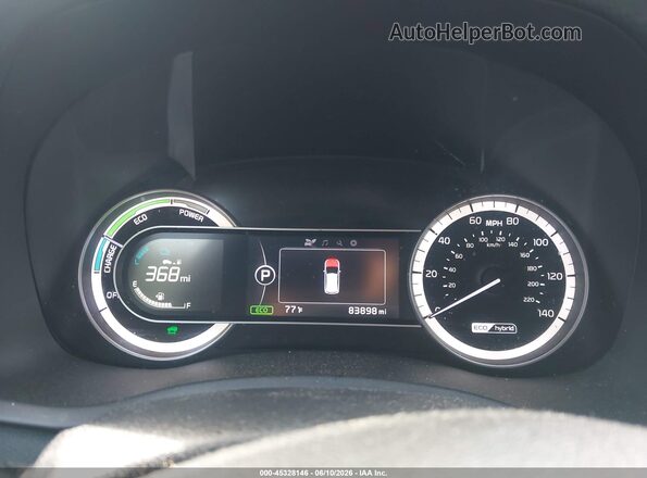 KNDCB3LC9K5242225 2019 KIA NIRO Dark Blue Widok tylnych siedzeń