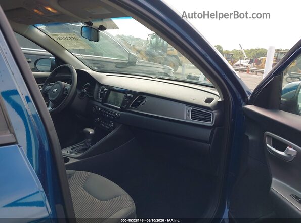 KNDCB3LC9K5242225 2019 KIA NIRO Dark Blue Widok wnętrza z przodu