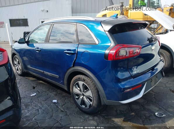 KNDCB3LC9K5242225 2019 KIA NIRO Dark Blue Widok wnętrza 360 stopni