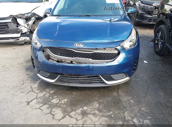 KNDCB3LC9K5242225 2019 KIA NIRO Dark Blue Widok zestawu wskaźników