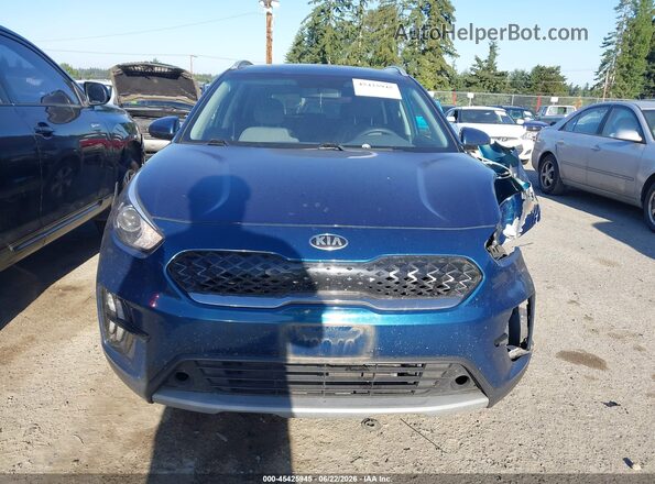 KNDCB3LCXL5369261 2020 KIA NIRO Blue Вид задньої частини салону