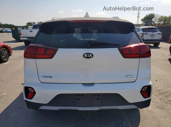 KNDCB3LCXM5468678 2021 KIA NIRO White Widok z tyłu