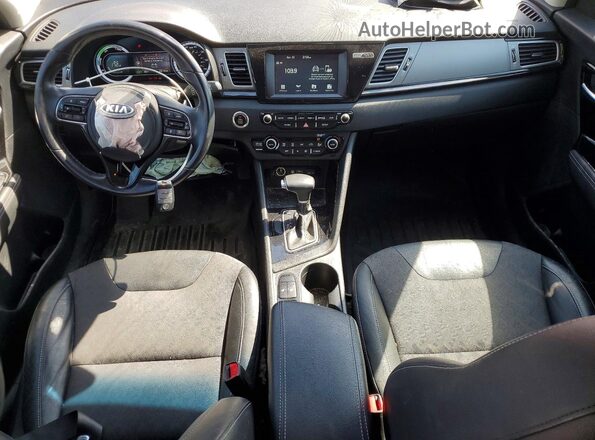 KNDCC3LC0K5322672 2019 KIA NIRO Red Вид панелі приладів