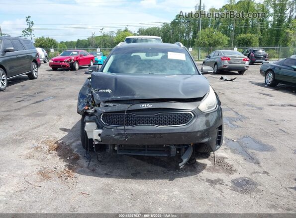 KNDCC3LC1H5069791 2017 KIA NIRO Dark Brown Widok zestawu wskaźników