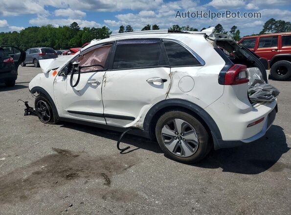 KNDCC3LC1J5110569 2018 KIA NIRO Белый Задняя левая четверть