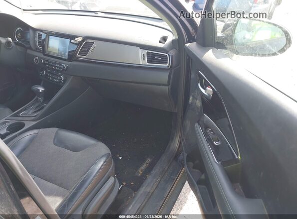 KNDCC3LC2H5071548 2017 KIA NIRO Black Вид салону спереду