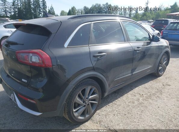 KNDCC3LC2H5071548 2017 KIA NIRO Black Задня права чверть