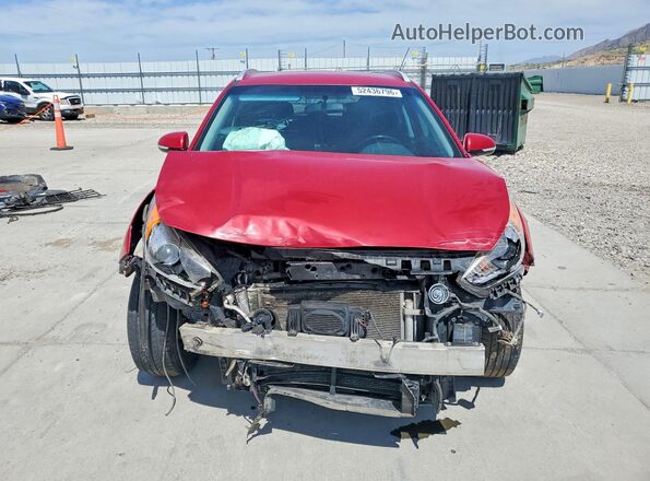 KNDCC3LC2H5098569 2017 KIA NIRO Красный Вид спереди
