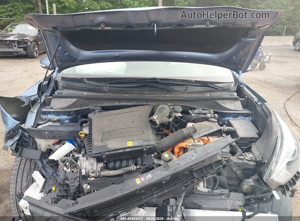 KNDCC3LC2N5502272 2022 KIA NIRO Blue უკანა ხედი