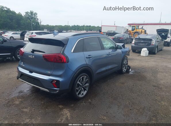 KNDCC3LC2N5502272 2022 KIA NIRO Blue უკანა მარჯვენა