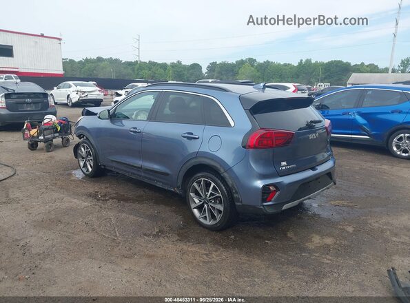 KNDCC3LC2N5502272 2022 KIA NIRO Blue უკანა მარცხენა