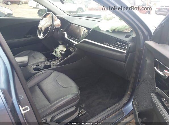 KNDCC3LC2N5502272 2022 KIA NIRO Blue წინა სალონის ხედი