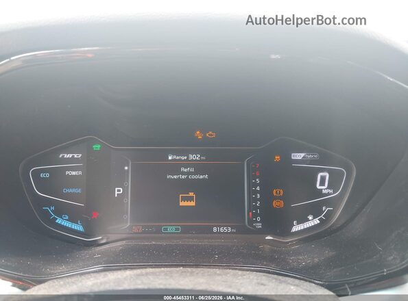 KNDCC3LC2N5502272 2022 KIA NIRO Blue უკანა სავარძლების ხედი
