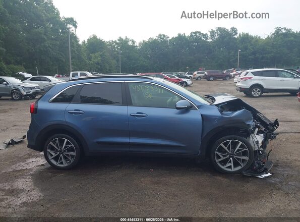 KNDCC3LC2N5502272 2022 KIA NIRO Blue უკანა სალონის ხედი