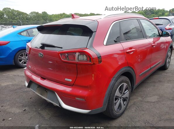 KNDCC3LC3H5047761 2017 KIA NIRO Red Tył prawy