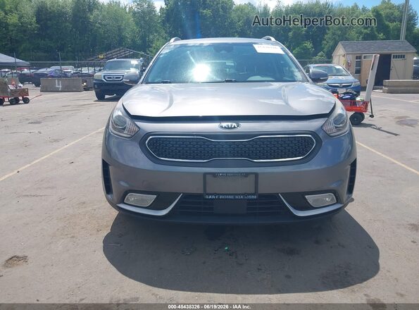 KNDCC3LC4H5066822 2017 KIA NIRO Gray 