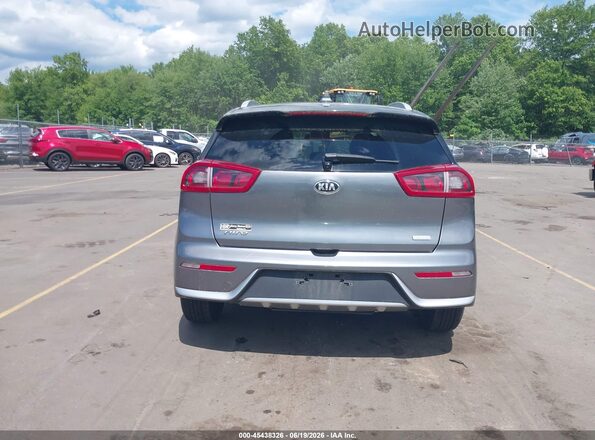 KNDCC3LC4H5066822 2017 KIA NIRO Gray 