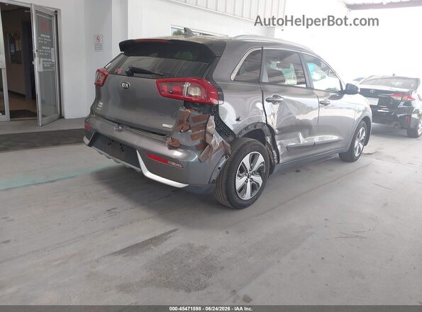 KNDCC3LC4J5108539 2018 KIA NIRO Gray Tył prawy