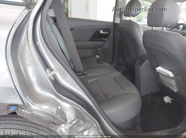 KNDCC3LC4J5108539 2018 KIA NIRO Gray Widok naklejki z numerem VIN