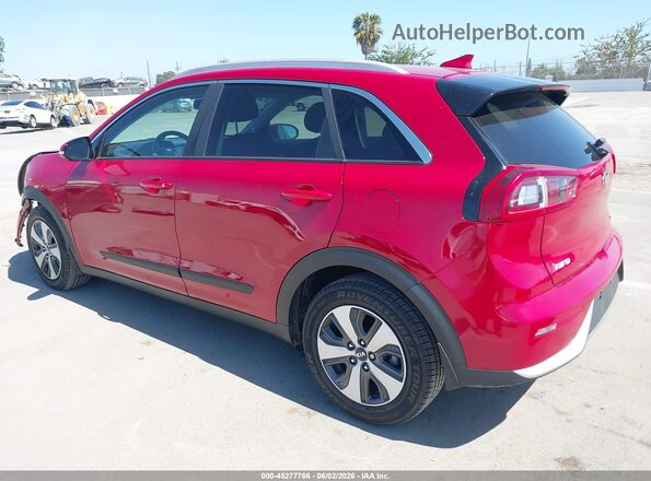 KNDCC3LC5J5143378 2018 KIA NIRO Red Tył lewy