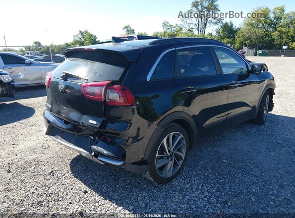 KNDCC3LC5K5253283 2019 KIA NIRO Черный Задняя правая четверть