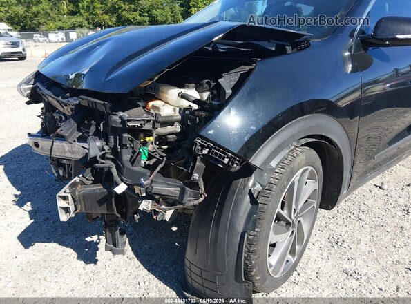 KNDCC3LC5K5253283 2019 KIA NIRO Черный Вид спереди