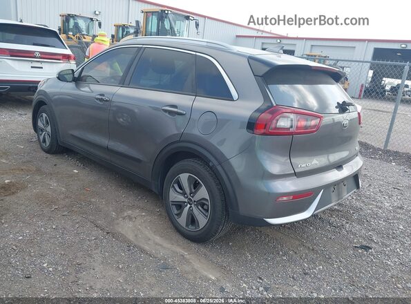 KNDCC3LC6J5124578 2018 KIA NIRO Gray Հետևի ձախ