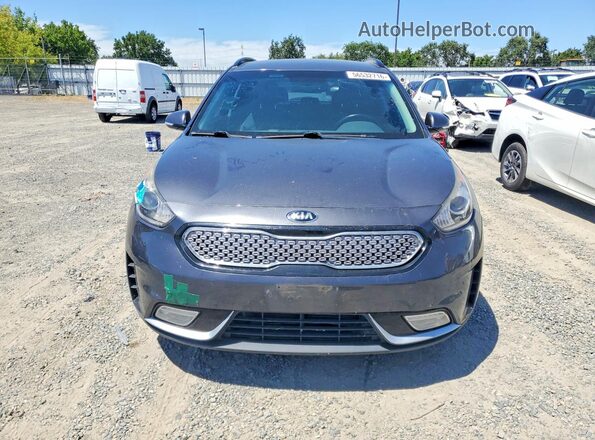 KNDCC3LC6J5149562 2018 KIA NIRO Gray Դիմացի տեսք