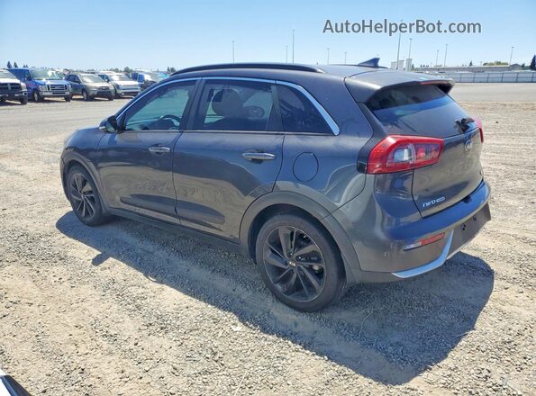 KNDCC3LC6J5149562 2018 KIA NIRO Gray Հետևի ձախ